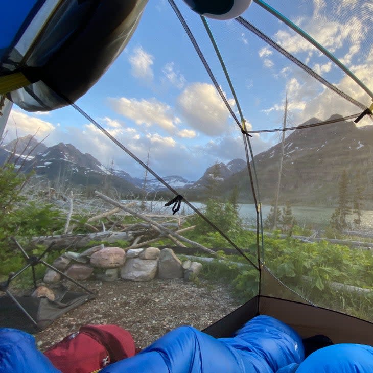 Camping at Montana's Red Eagle Lake