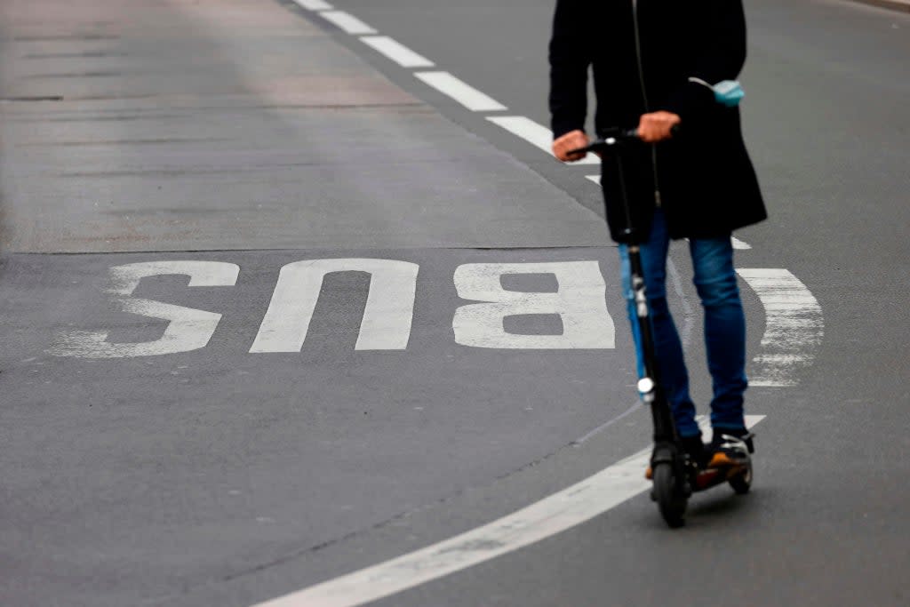 E-scooters are becoming increasingly popular  (AFP via Getty Images)