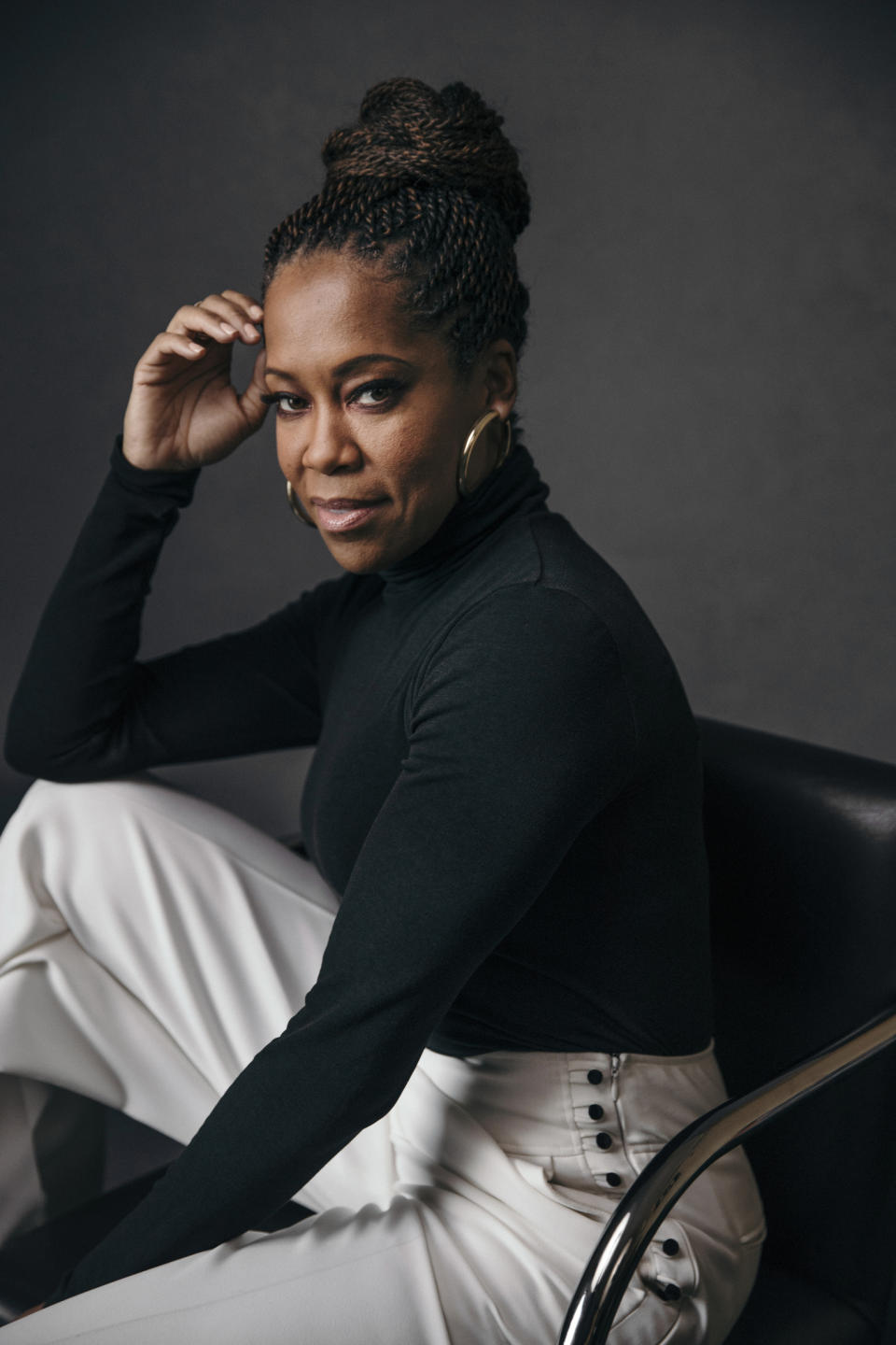 FILE - Regina King poses for a portrait at Sofitel in New York on Feb. 13, 2019. The Toronto International Film Festival on Thursday unveiled a lineup featuring King's directorial debut “One Night in Miami, a drama about a young Muhammad Ali, then Cassius Clay. The festival, which is set to run Sept. 10-19, has plotted a largely virtual 45th edition due to the pandemic. (Photo by Victoria Will/Invision/AP, File)