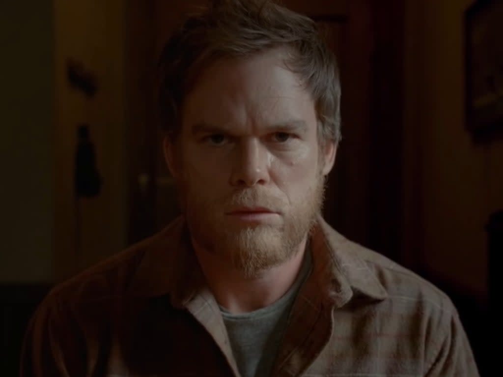 Michael C Hall in the widely hated finale to ‘Dexter' (Showtime)