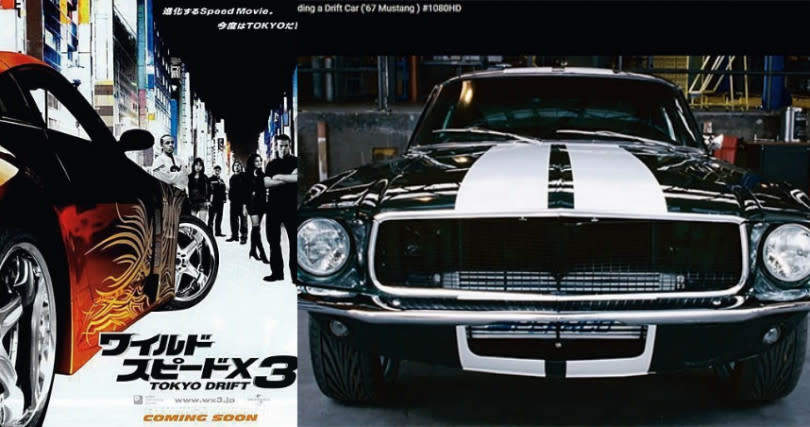 電影《玩命關頭3：東京甩尾》中的雪佛蘭科邁羅（GM Chevrolet Camaro），是合擎做的鈑件。（圖／報系資料庫）