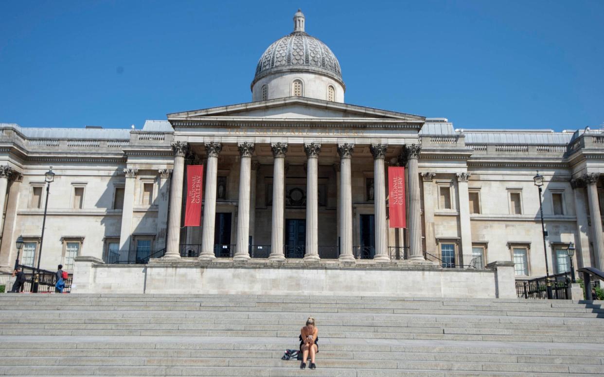 The National Gallery is finally preparing to welcome visitors back - Paul Grover for DT