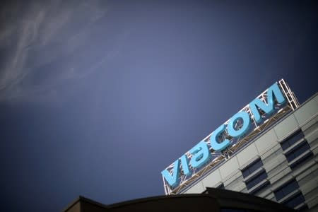 FILE PHOTO: The Viacom office is seen in Hollywood, Los Angeles