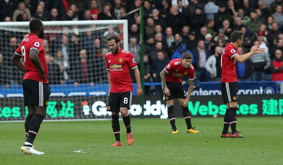 Manchester United may have lost to Huddersfield, but Lukaku still managed an assist for Marcus Rashford’s goal.