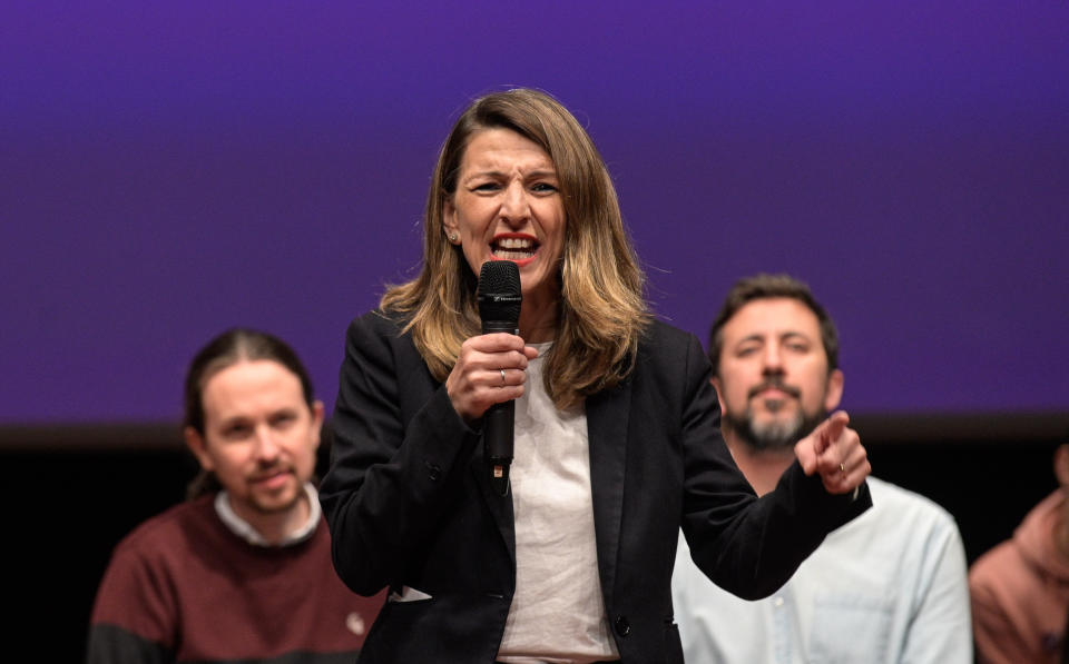 Unidos Podemos ha priorizado la presencia de Yolanda Díaz en la campaña electoral gallega.