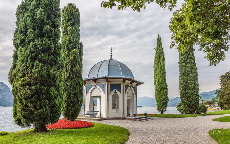 Head to Villa Melzi, a 19th-century, neoclassical villa with luscious gardens - olaf protze