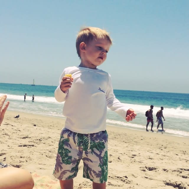 15) When They Had a Beach Day (And Luca Got His Groove On)