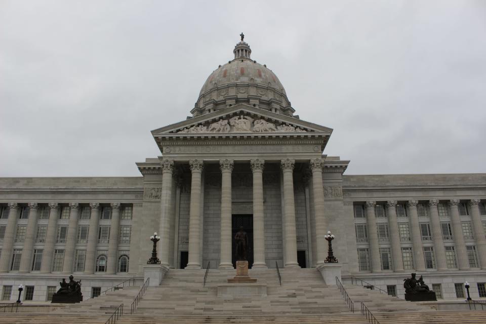 The Missouri State Capitol building in Jefferson City on Jan. 4, 2023.