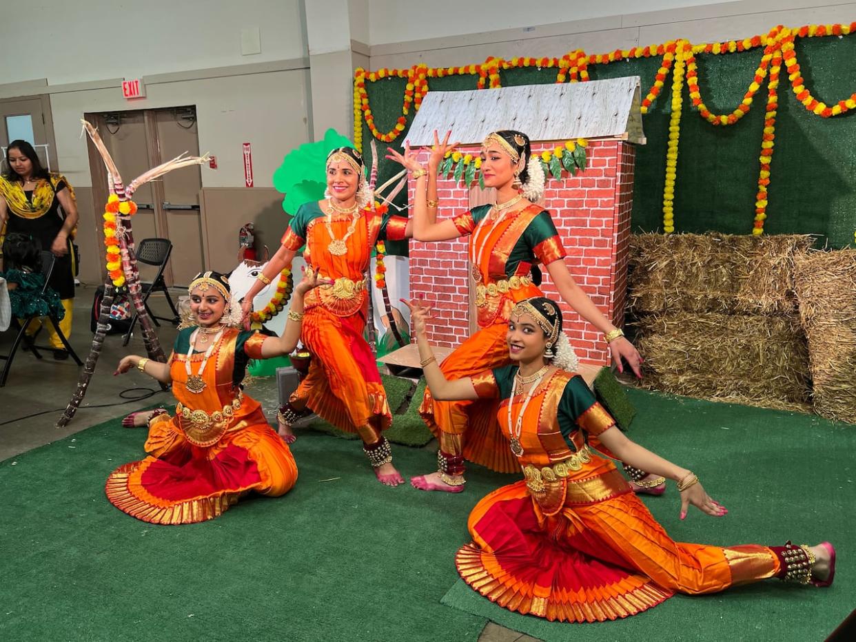 The Tamil Heritage Month event featured many cultural performances. (Vernon Ramesar/CBC - image credit)