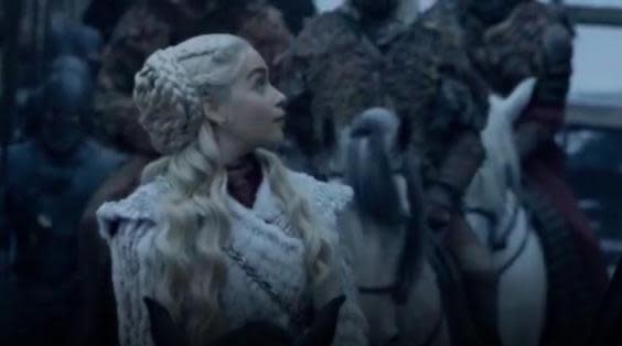 Game of Thrones season 8: Fans notice continuity error with Daenerys Targaryen’s hair