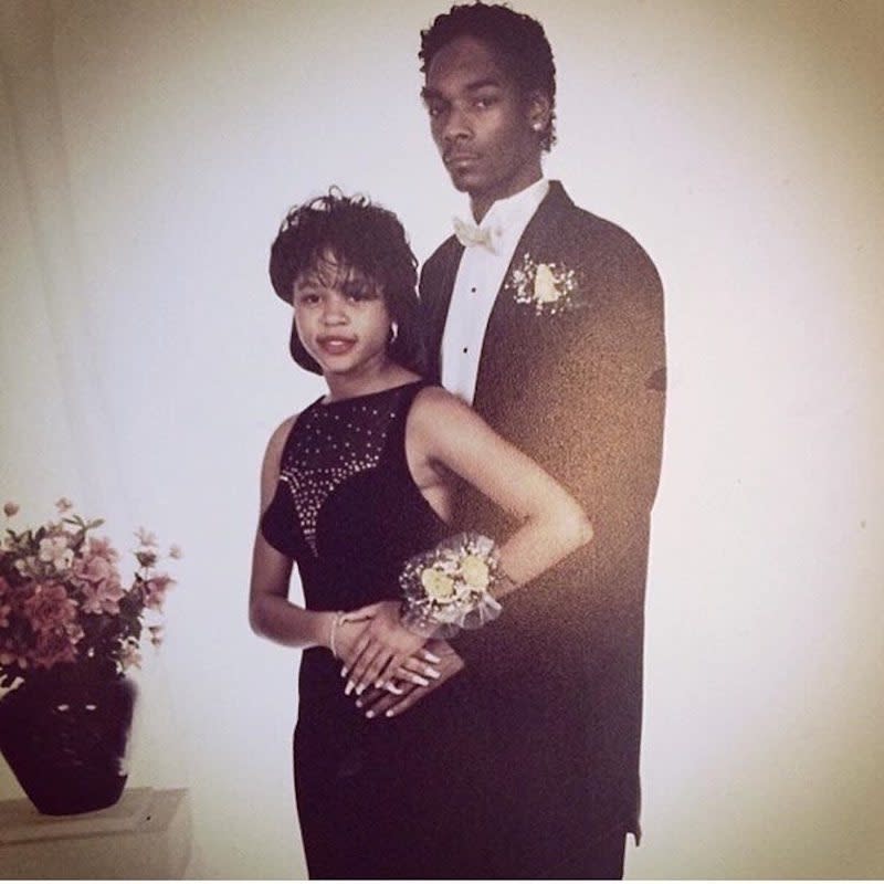 kim kardashian in high school prom