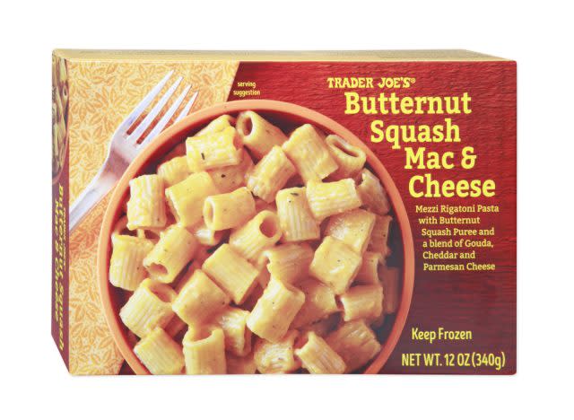 trader joe's butternut squash mac & cheese