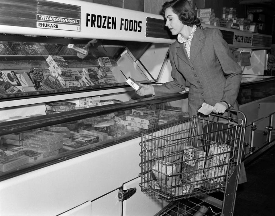 Frozen foods were all the rage.