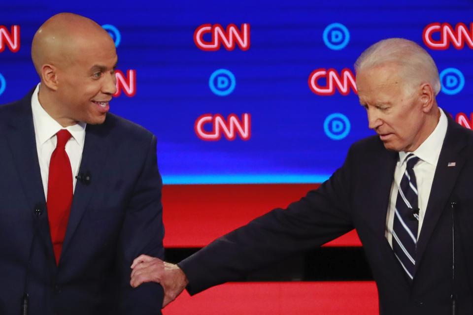 biden booker debate 2