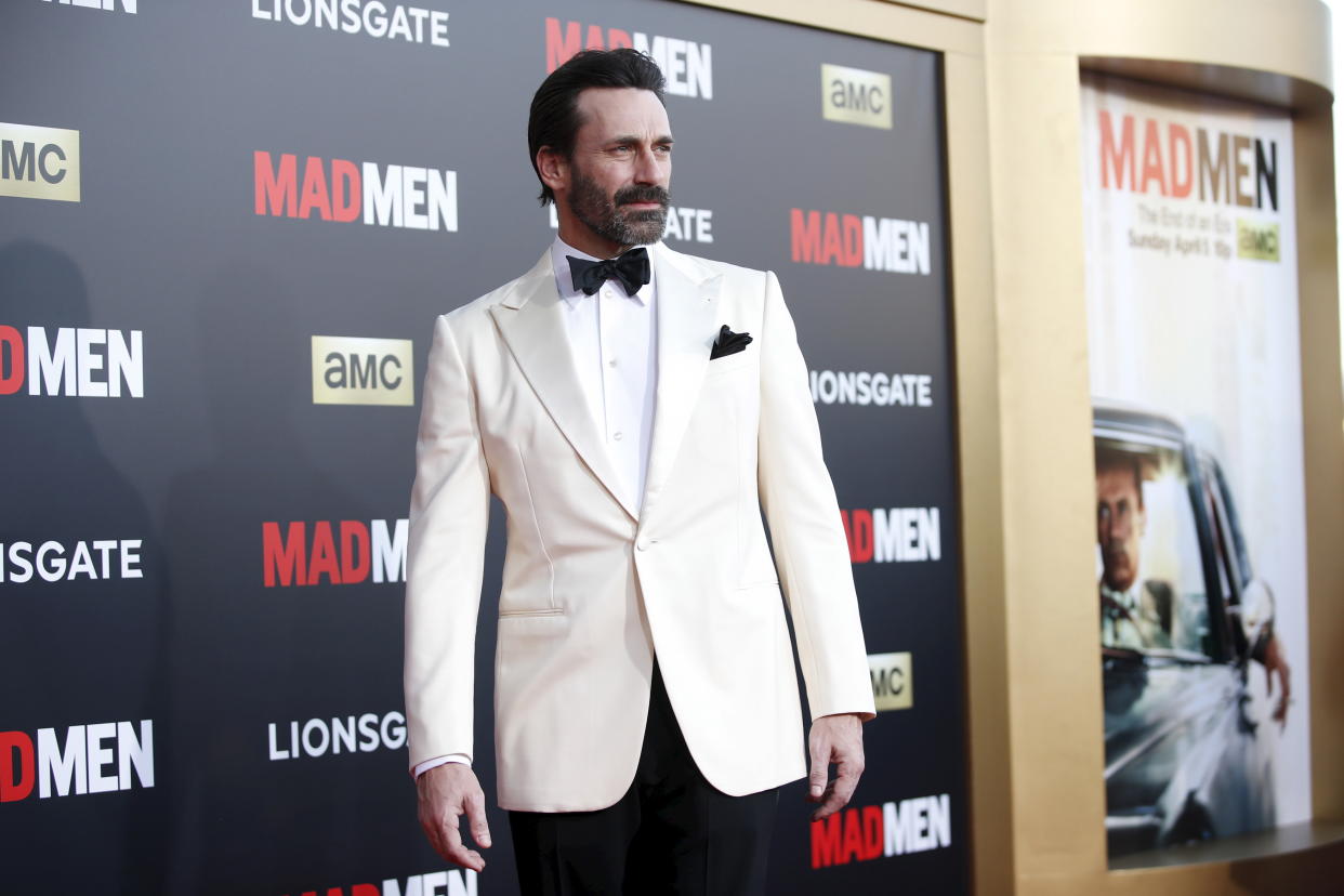 Actor Jon Hamm poses at the 