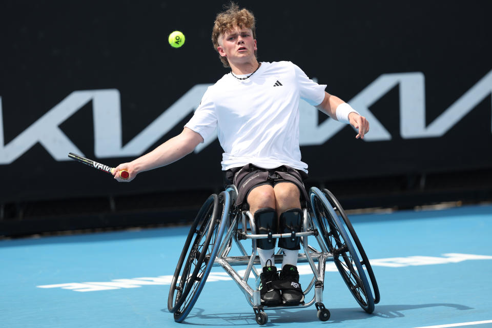 Ben Bartram started his campaign in Nottingham with a straight sets victory (Photo by Clive Brunskill/Getty Images)