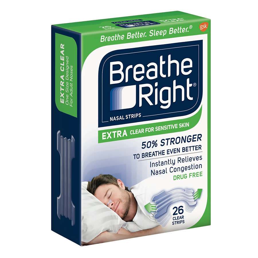 Breathe Right Nasal Strips (Walmart)