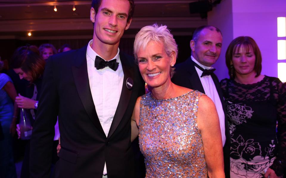 Judy Murray and Andy Murray - Credit: Julian Finney/Getty Images