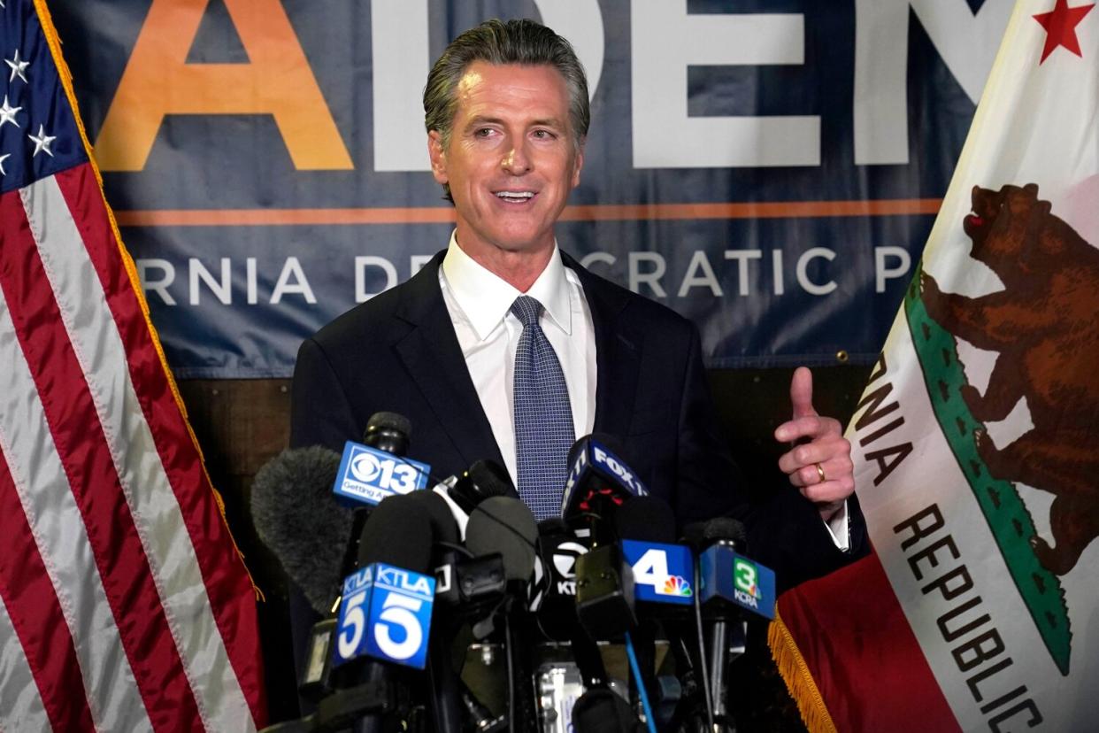 California Gov. Gavin Newsom