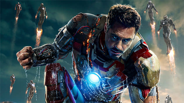 Robert Downey Jr. as Tony Stark in 'Iron Man 3' 