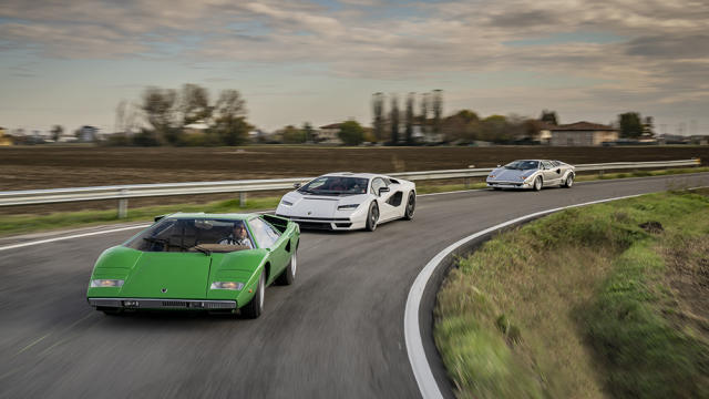 The new $2.6 million Lamborghini Countach is a hybrid