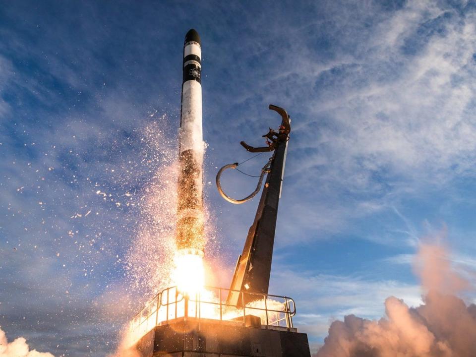 rocket lab Electron vehicle orbital launcher ELaNa19 liftoff zealand launch Trevor Mahlmann rocketlab