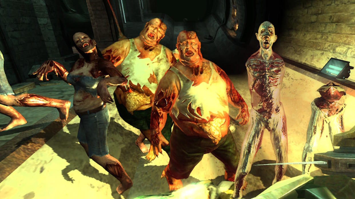  Hellgate: London screenshot - zombies facing the player. 