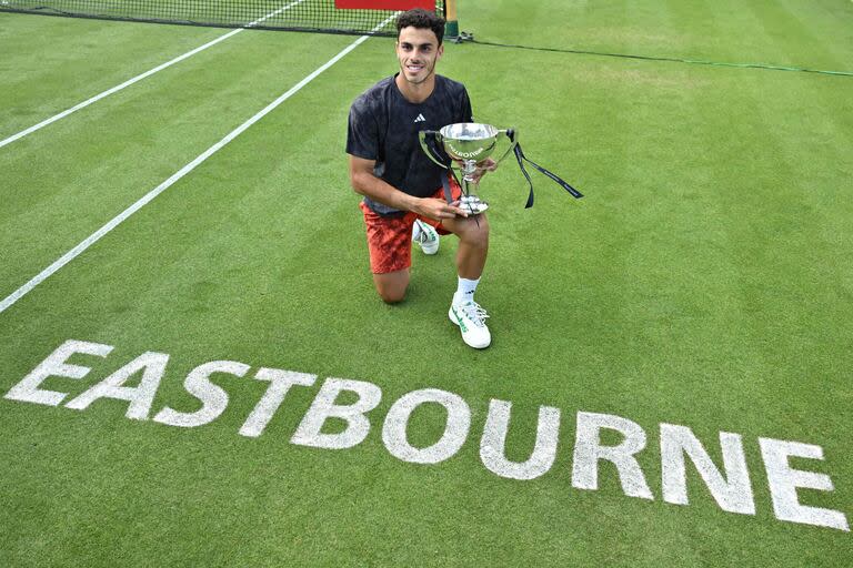 Francisco Cerúndolo vuelve a Eastbourne, donde el año pasado ganó el título