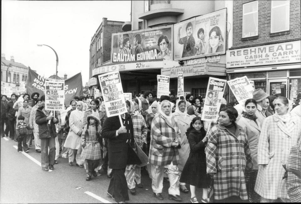 Demonstrations And Protests In London: the Blair Peach March In Southall (Barry Beattie/ANL/Shutterstock)