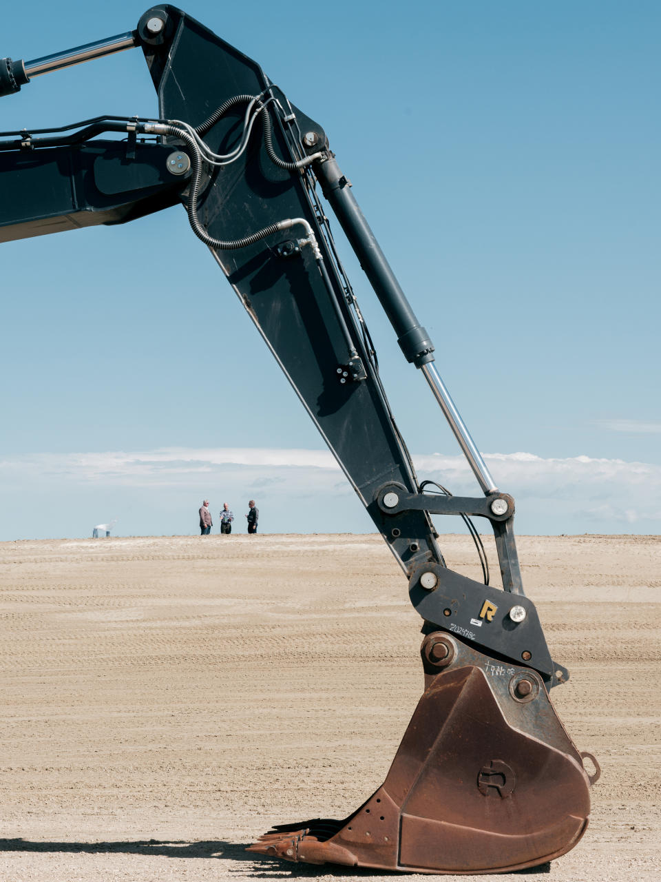 Equipment at the future site of TerraPower's nuclear power plant near Kemmerer, Wyo., June 10, 2024. Bill Gates has poured $1 billion into a project in Wyoming coal country that aims to build the first in a new generation of nuclear reactors that produce emissions-free electricity. (Benjamin Rasmussen/The New York Times)