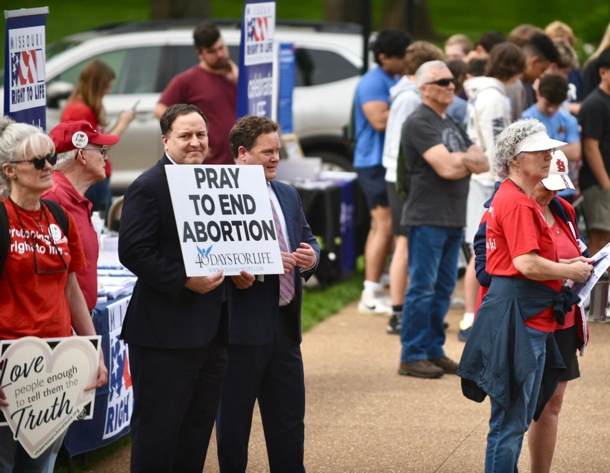 Missouri Secretary of State Jay Ashcroft joined the Midwest March for Life on Wednesday at the Missouri State Capitol. “I think regardless of what the legislature does, the people of this state – with hard work – can protect all life in this state,” Ashcroft said.