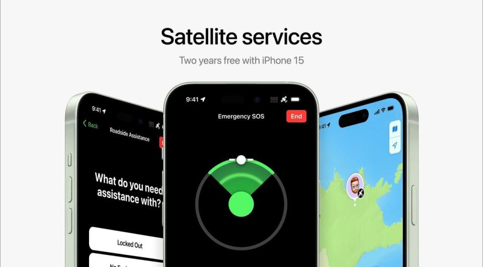 iPhone 15 tendrá varios servicios satelitales