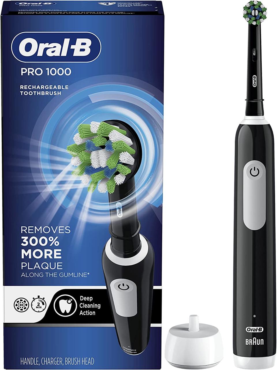 Oral B Pro 1000 Electric Toothbrush. Image via Amazon.