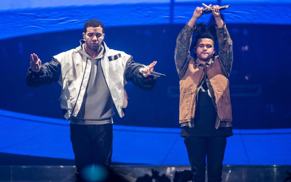 Drake and The Weeknd - Ollie Millington/WireImage