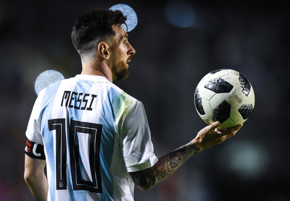 <p>Lionel Messi is part of the Argentina squad valued at €925m. </p>