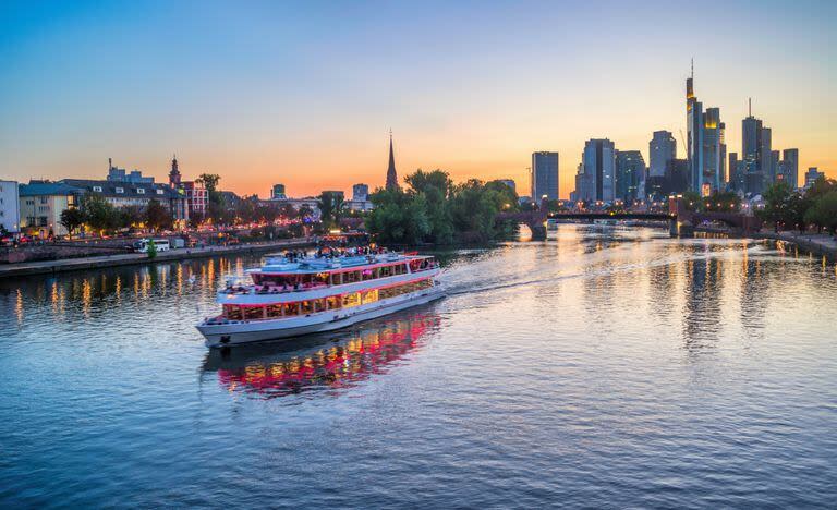 Frankfurt es la cuarta ciudad más grande de Alemania.