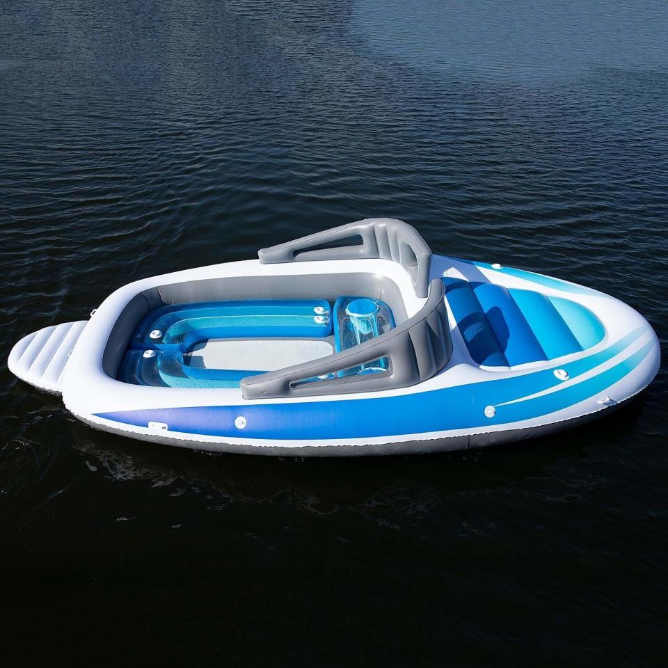 Amazon's 6-person inflatable party boat can be yours for a cool £222