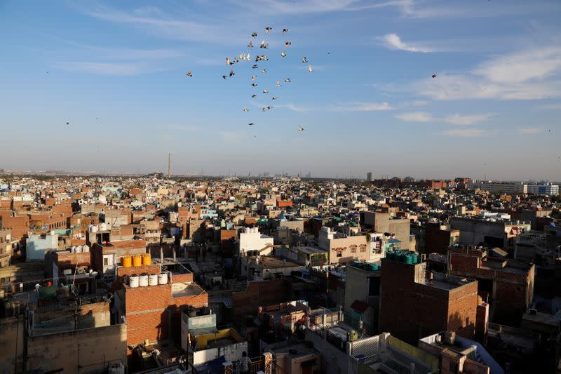 The spread of the coronavirus disease (COVID-19) in Delhi