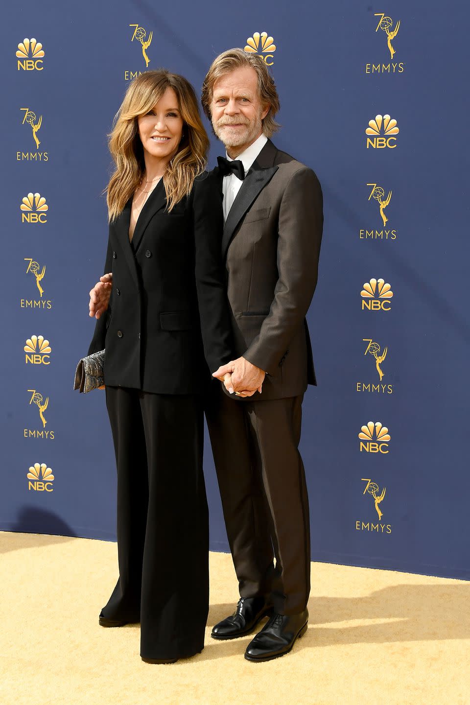 <p>Felicity Huffman and William H. Macy</p>