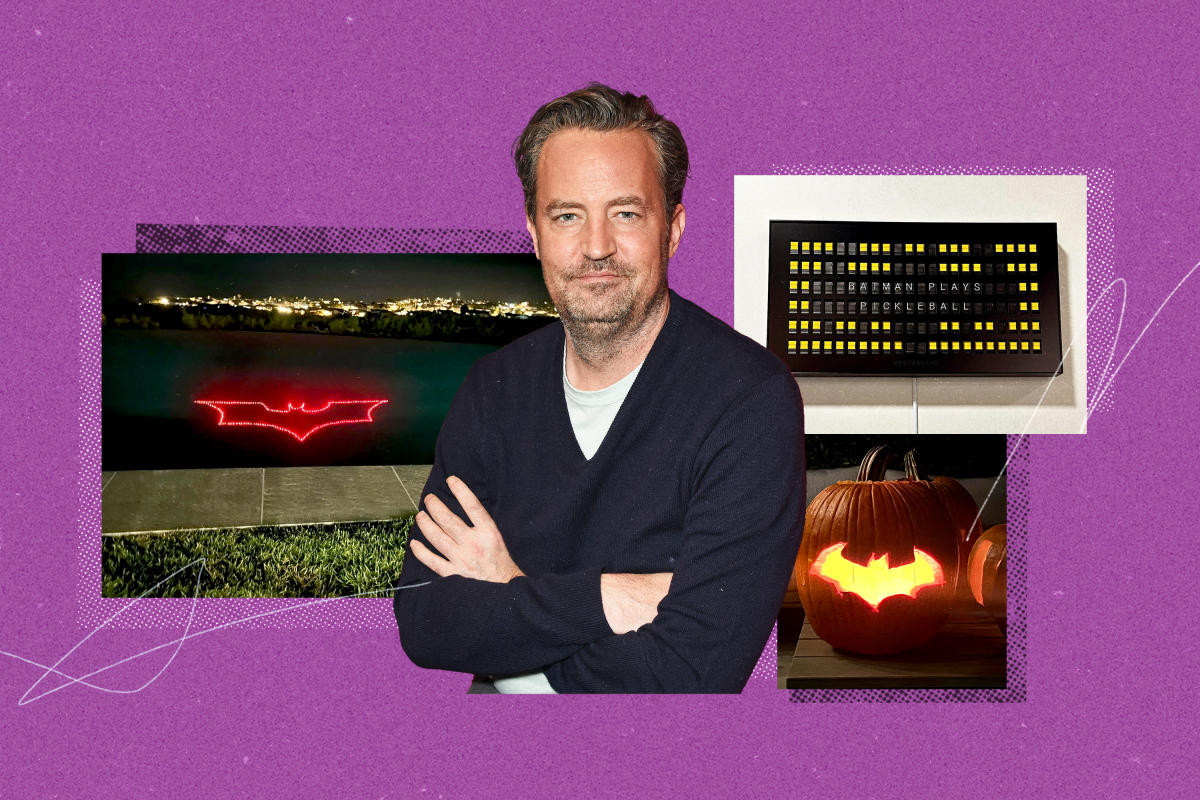 Matthew Perry loved Batman. Here's what he said about his fandom.