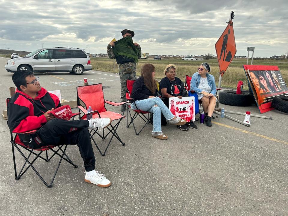 An earlier blockade was set up at the Brady Road landfill on July 6. City of Winnipeg crews and police later dismantled it on July 18 after serving a temporary injunction.