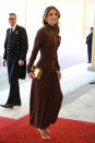 <p>Queen Rania of Jordan attends the Coronation Reception at Buckingham Palace hosted by King Charles III for overseas guests attending his coronation in London. </p>