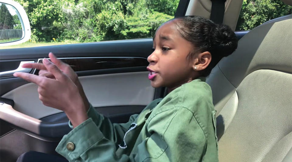 The viral rap video that transformed a then-11-year-old Alaya High into internet sensation Lay Lay, taken by her father and manager, Acie High.
