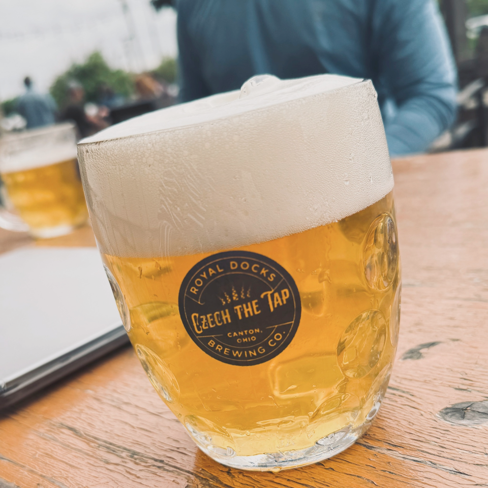 Enjoy a craft beer with an English flare at any of the Royal Docks Brewing Co. locations.