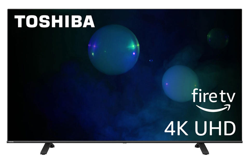 Toshiba 43” 4K UHD HDR LED Fire Smart TV. Image via Best Buy.