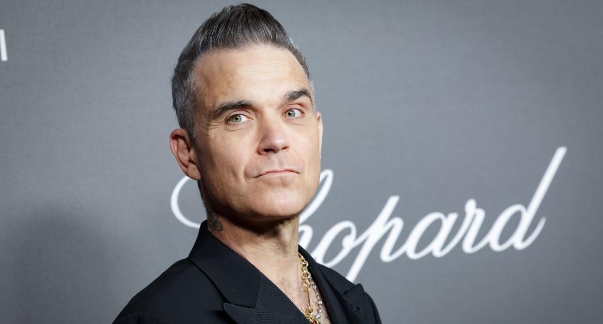 Robbie Williams, who has discussed the male menopause. (Getty Images)