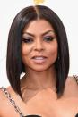 <p>If you're interested in rocking short hair, but don't know where to start, a lob (a.k.a. long bob) is a good first step. You can frame it perfectly to your face like actress <strong>Taraji P. Henson</strong> did and wear it either curly or straight. </p>