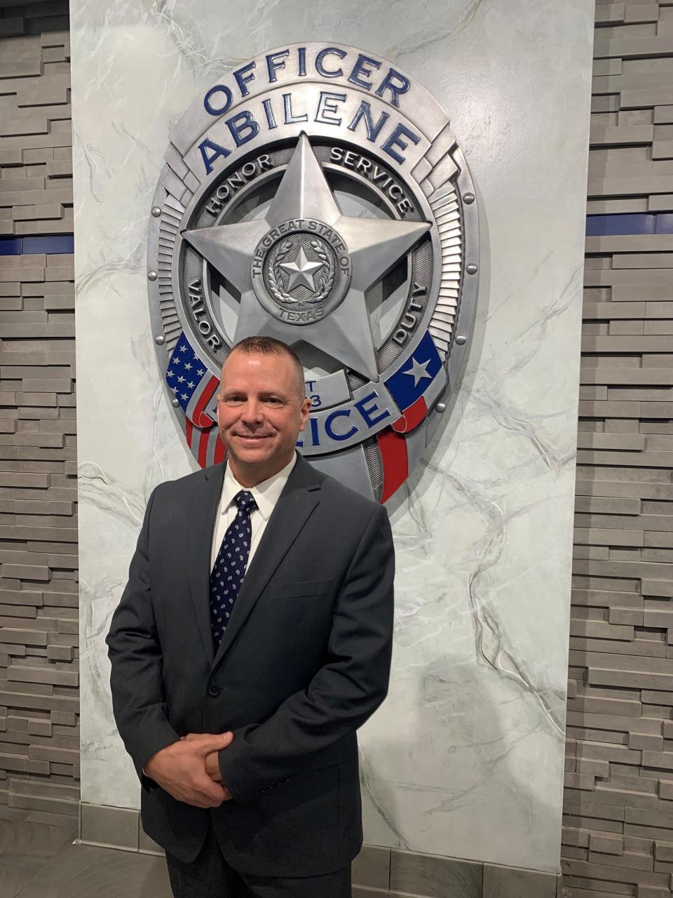 Chief Ron Seratte- at the Abilene Police Department on April 5, 2024.