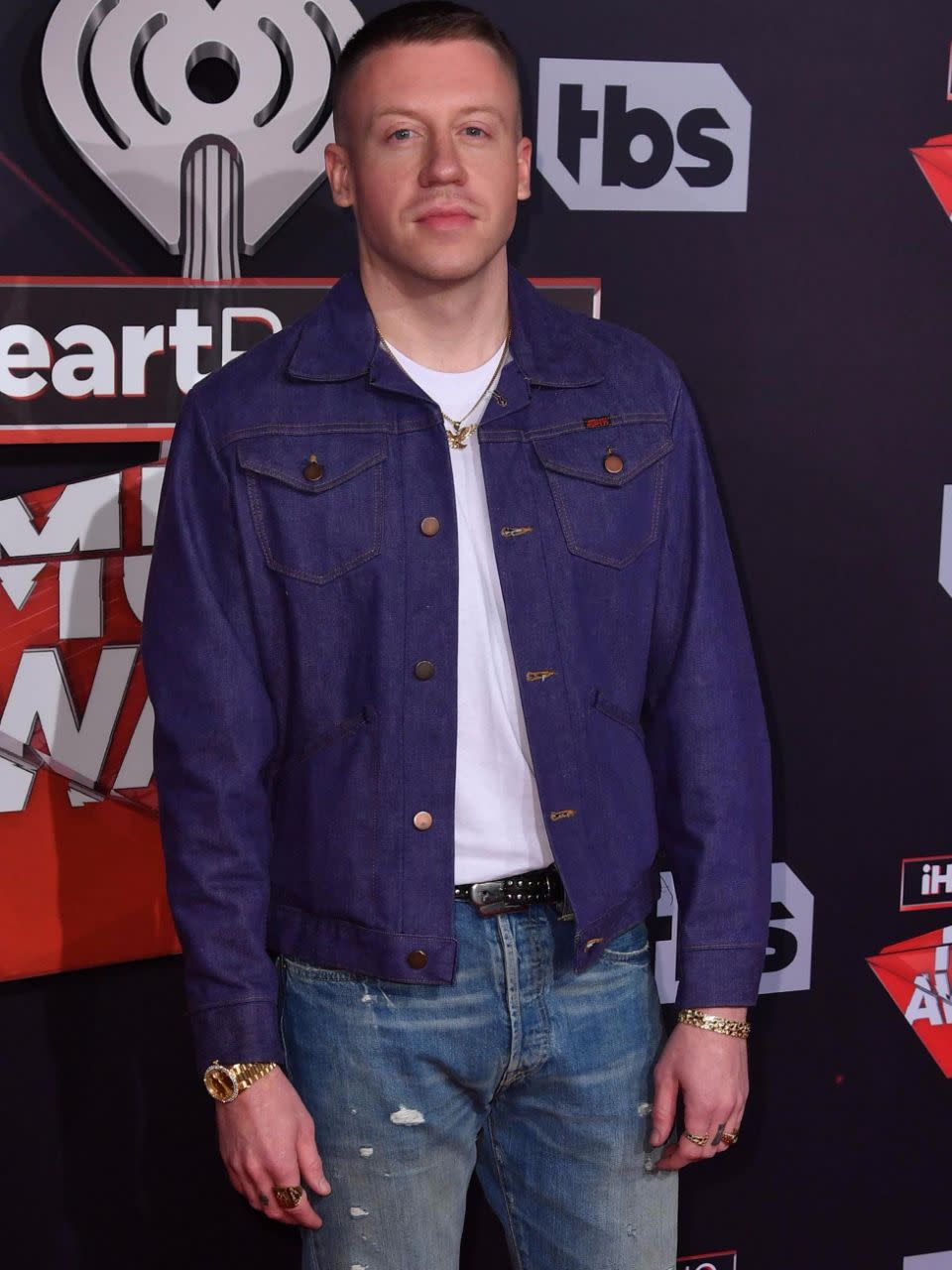 Macklemore was involved in a car crash with an alleged drunk driver. The singer himself has battled with alcohol issues in the past. Source: Getty