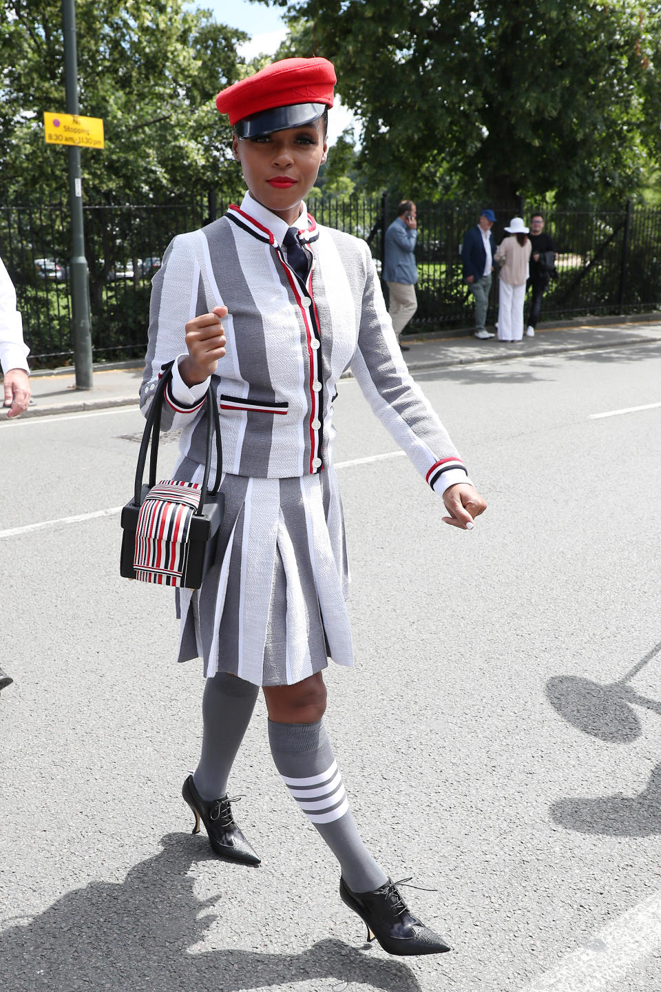 Day one of Wimbledon 2019: Janelle Monae